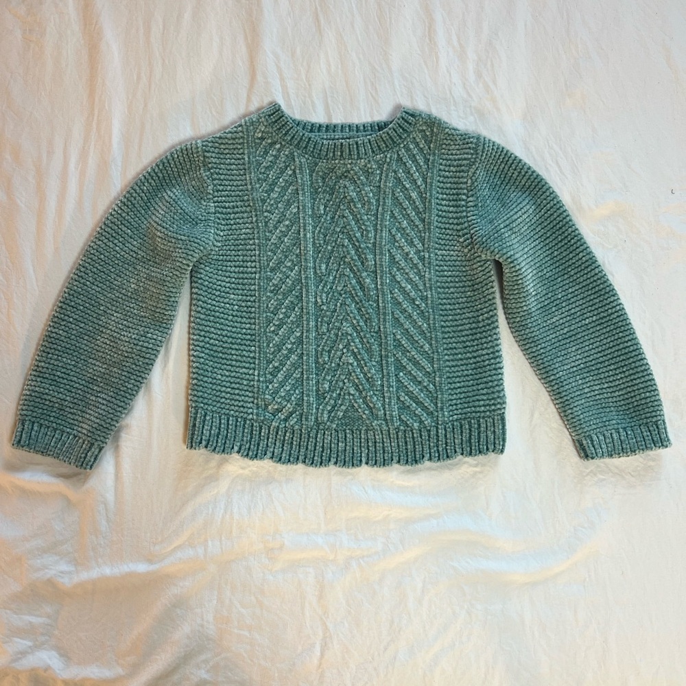 Tommy Bahama little girls (5/6) soft aqua sweater